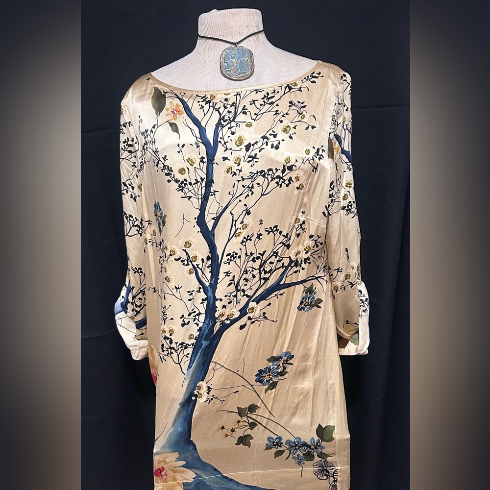 Floral Tree Print Dress
